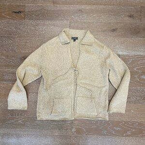 Classique Entier Lambs Wool Sweater | Tan | L